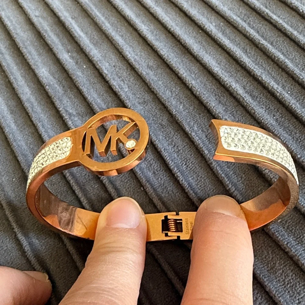 Michael Kors Two-Tone Crystal Bracelet - Picture 4 of 4